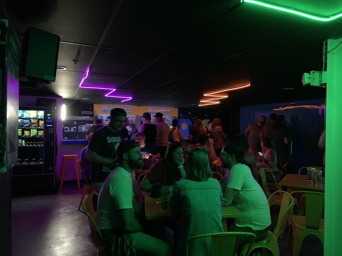 JillSixx's tweet photo. Dudes. This place. Movie rental store. Dive bar. Video games. 
#RewindVideo #KCMO https://t.co/BMxLXPsEaw