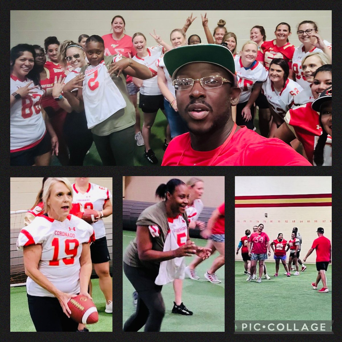 joleeluce's tweet photo. Thanks to @Thamannjr for the invite to showcase our talents at the Mustang Moms Clinic! π It was well worth the price of admission. Thanks to the coaches for making it a fun night! β€οΈππ΄
#momsof34th https://t.co/dP82emUF9e