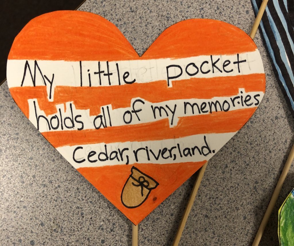 ms_cho11's tweet photo. Today I am reminded of a parent @CindyPacker who is no longer earth side. She introduced @projectofheart to me 7 years ago 🧡. A st was inspired by @NicolaCampbel20 picture book “Shi-Shi-Etko” &amp; wrote a haiku to honour the children &amp; teachings #sd36learn @Surrey_Schools #heart https://t.co/wwwxn4qBzo