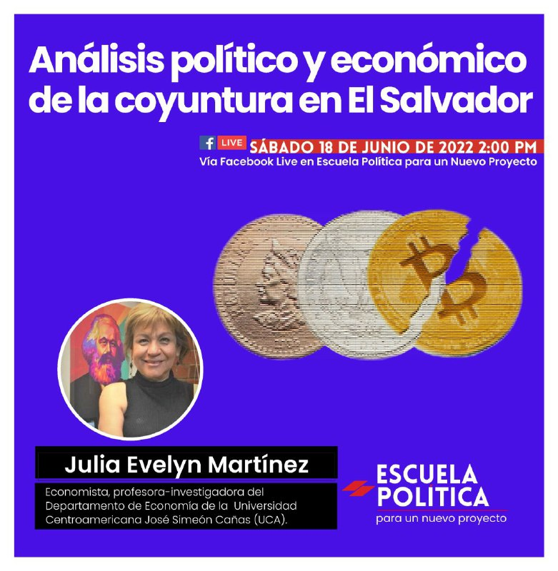samizdat_sv's tweet photo. Este sábado 18 de junio, no se pierdan este evento organizado por la Escuela Política para un Nuevo Proyecto. https://t.co/jlrN6hPKMD