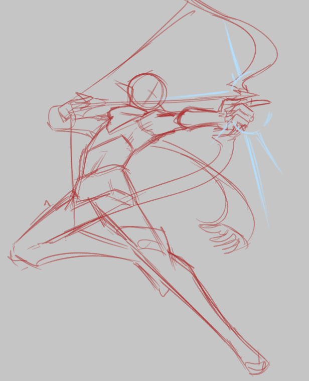 lockiidraws's tweet photo. [wip]
i think every fantasy artist is legally required to draw an archer doing a sick dynamic jumping shot at least once in their lives

in related news, new dnd design coming up :) https://t.co/T0xItjy2Y1