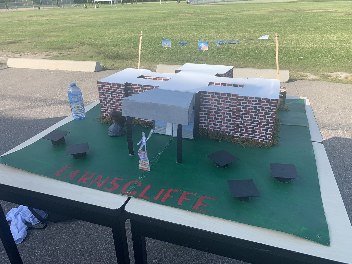 A model of Earnscliffe made by a student in 8A1