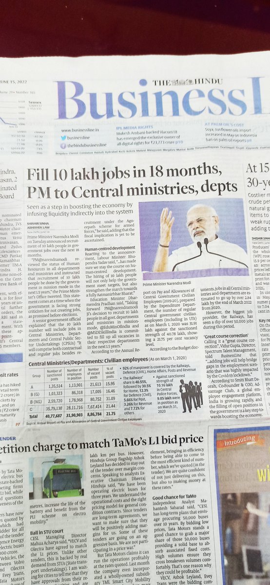 kuldeep0401's tweet photo. Hondable Modi ji Trying to balance employment situation.
फिर तो सरकार को नेताओ के लिए भी यही लागू करना चाहिए, जो 4 साल #अग्निवीर बनेगा वही चुनाव लड़ सकेगा।
#Agniveer नही ये #ANIVeer बना रहे है जनता को😡😡😡😡😡😡 https://t.co/QW2jhigdmA