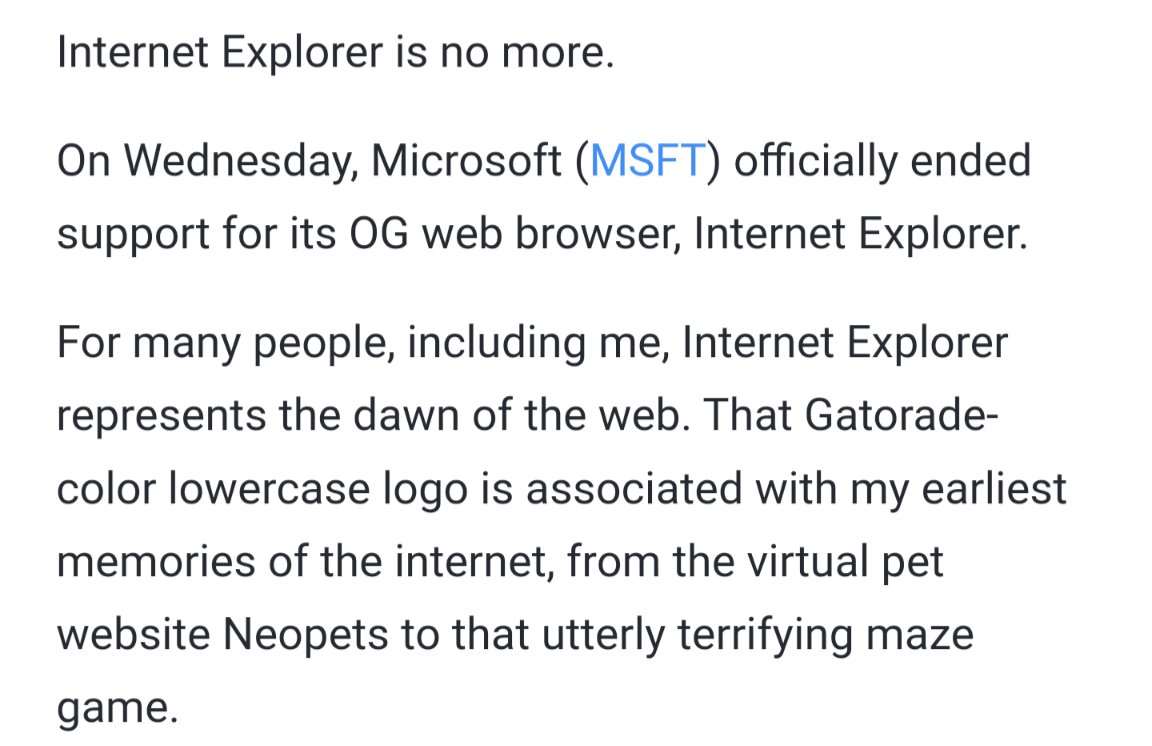 I know a guy who once said, "Friends don't let friends use Internet Explorer." Good guy. Wise guy. Might have been on to something.