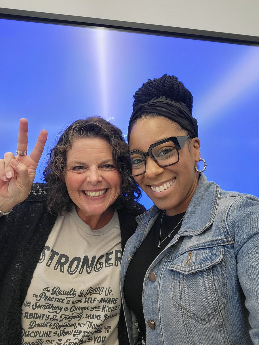 DericaTurner's tweet photo. Just one of the many who have graciously answered the call to assist me in ensuring @ChisdSped is #TAPPEDIn for the 22-23! @SandyeCox is a gem! Transition is on its way ⬆️ in CHISD. ❤️🖤🤘 https://t.co/yJpk1Offo4