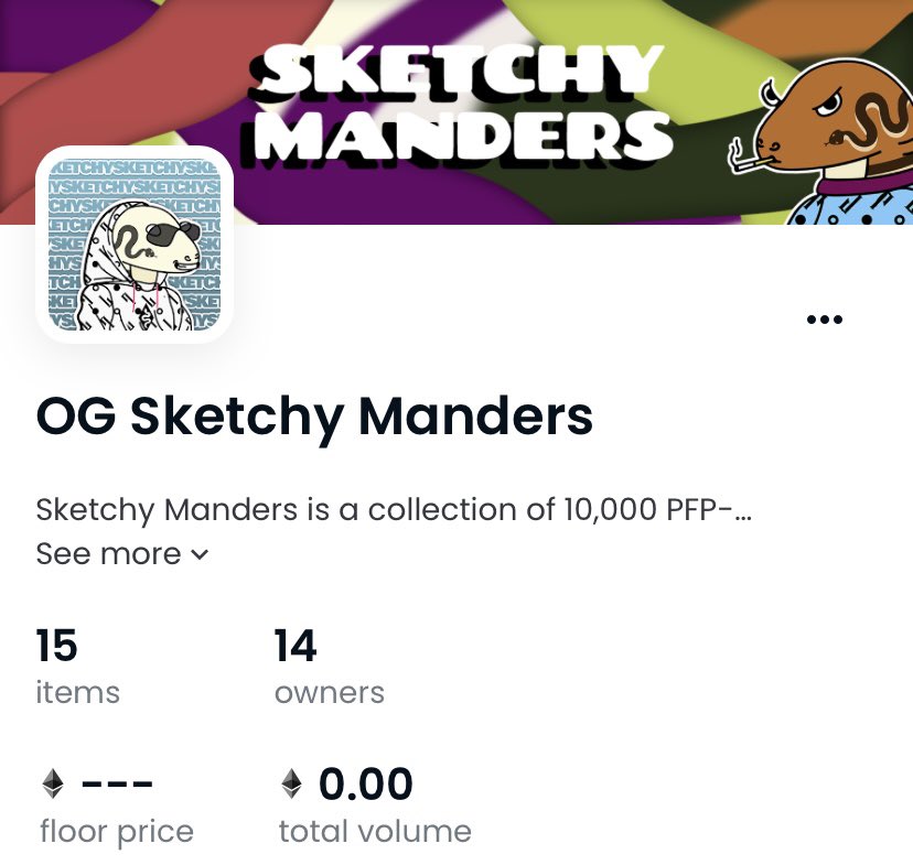 Sketchy Manders🦎🌎 (FREE MINT) tweet media