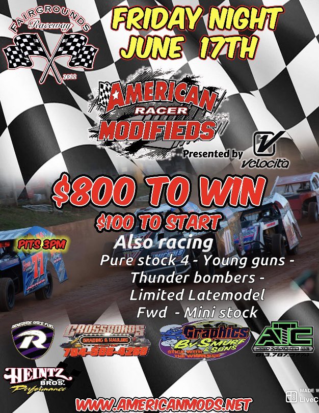 American Racer 525 modifieds tweet media