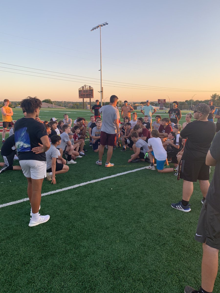 Day two OC camp for the 6th-8th graders.  They are fine tuning their skills!