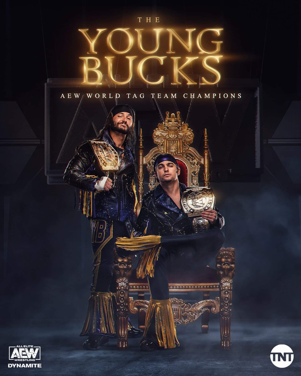 The Young Bucks - Two Time AEW Tagteam Champions!

Finally The Belts are Back where they Belong!!!❤️💯

#AEW #RoadRager #njpw #YoungBucks #tagteam #ANDNEW