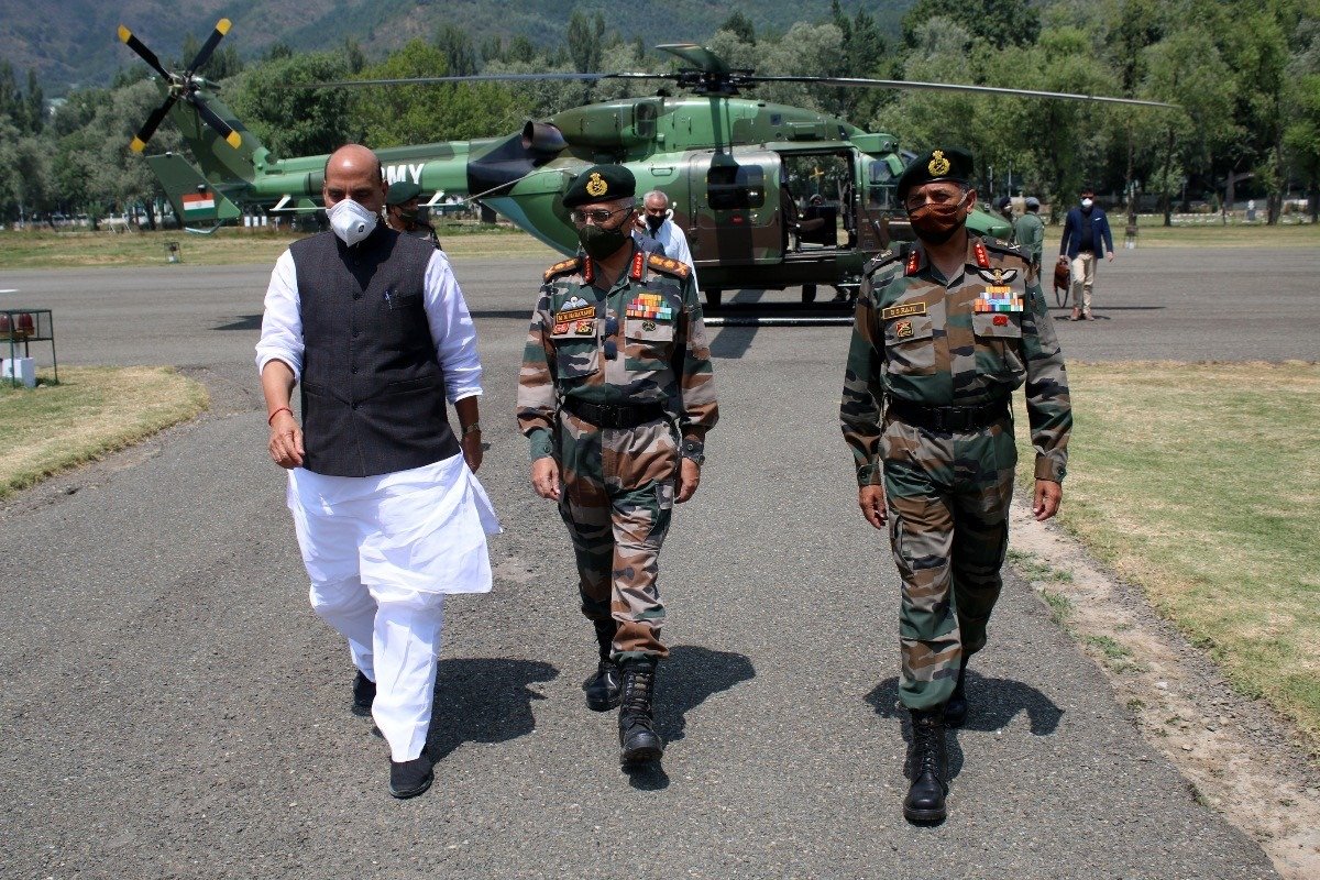 Defence Minister @rajnathsingh to visit Jammu and Kashmir for two days starting …