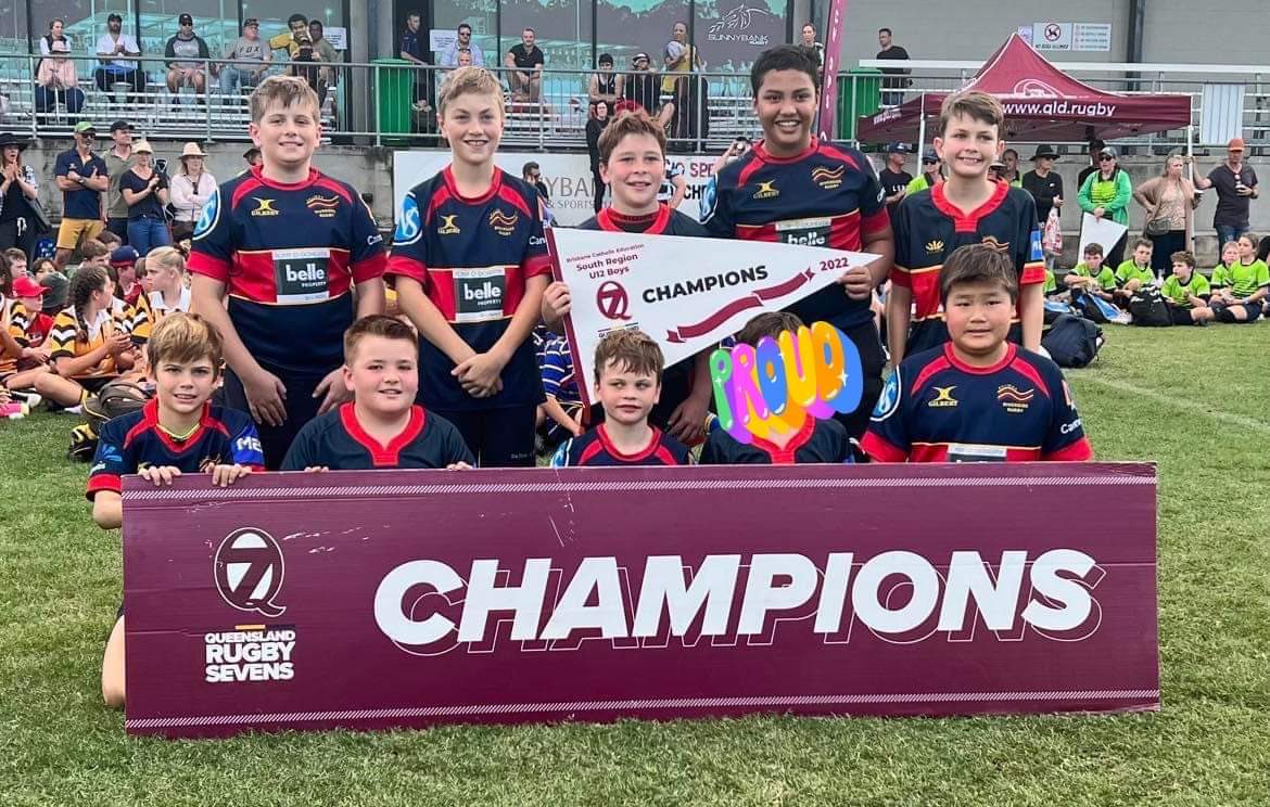 stspeternpauls's tweet photo. Excellent sportsmanship &amp; commendable results from our Sts Peter &amp; Paul’s School Rugby 7s teams who competed yesterday against 13 other BCE schools (450 students!) in the BCE Rugby 7s South Brisbane Carnival!

🏉 a win for our U10 boys in their division
🏉 U12 boys champions https://t.co/vFaSUSBULf