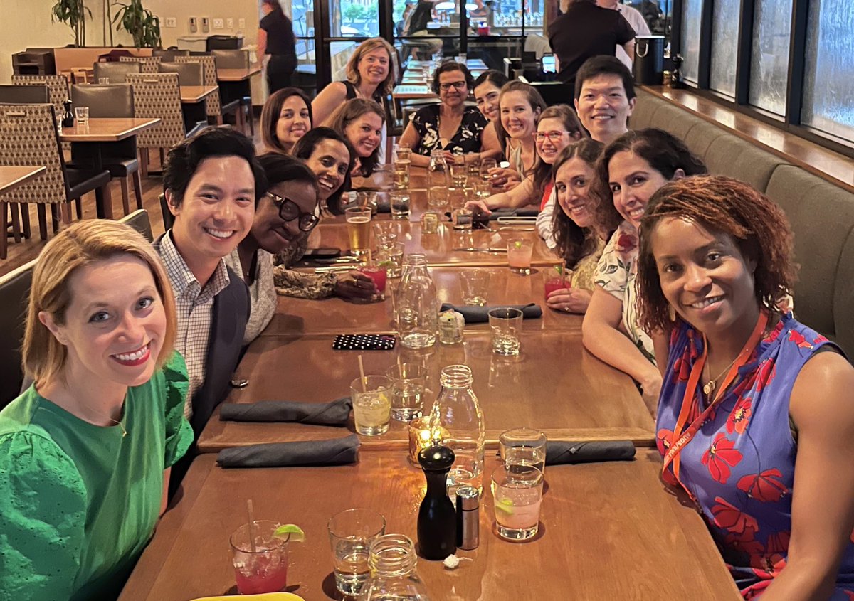 Reconnecting and networking with <a href="/PennMedicine/">Penn Medicine</a> urogyn past and present ❤️💙 <a href="/meganschimpf/">Megan Schimpf</a> <a href="/ChrisHongMD/">Christopher Hong, MD</a> <a href="/maryackenbom/">Mary Ackenbom MD, MSc</a>