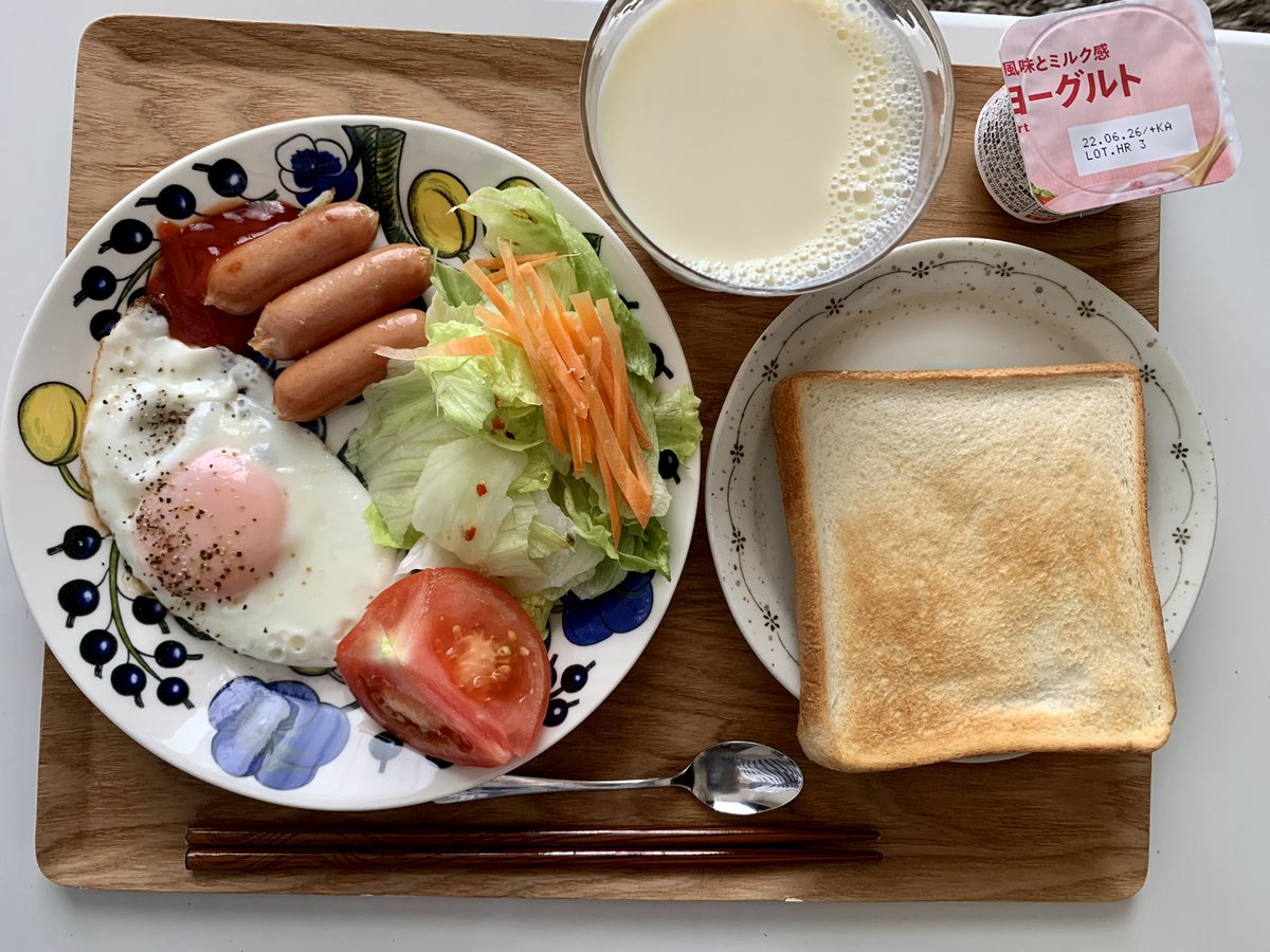 kitirocooking's tweet photo. 美味しい朝。 https://t.co/DrYVDYM8bP