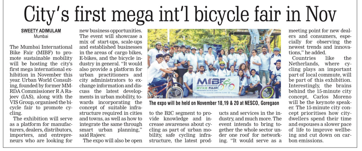 mumbai_2's tweet photo. Today in FPJ: Mumbai International Byke Fair is all about sustainable mobility! 
#Herocycle ⁦@AvonCyclesIndia⁩ ⁦@pedalandtring⁩ ⁦@TiCycles⁩ ⁦@e_motorad⁩ ⁦@aicma⁩ ⁦@Cycling_Embassy⁩ ⁦@JosSluijsmans⁩ ⁦@mibf_2022⁩ ⁦@URBANWORLDC⁩ https://t.co/H74vAr0tHu