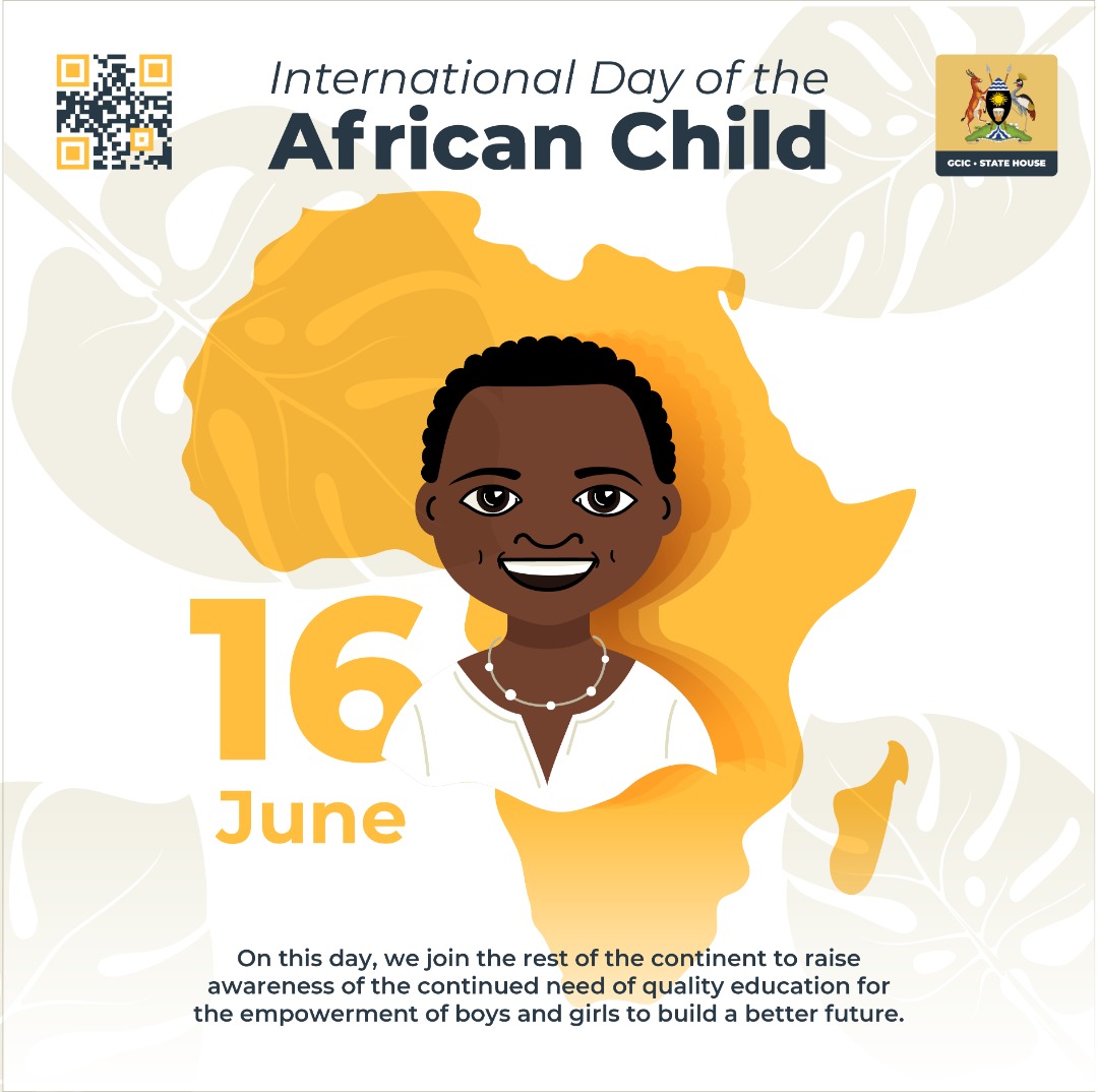ᴅᴀʏ ᴏꜰ ᴛʜᴇ ᴀꜰʀɪᴄᴀɴ ᴄʜɪʟᴅ

On this day, we join the rest of the continent to raise awareness of the continued need of quality education for the empowerment of boys and girls to build a better future for themselves.

#AfricanChildDay