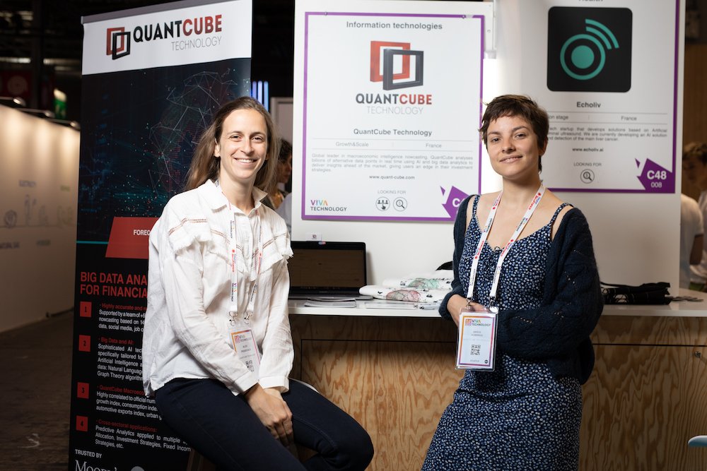 IP_Paris_'s tweet image. #IPParisStartup - come and meet @Q3Techno, #ipparisstartup founded by alumni from @ENSAEparis - That forecast tomorrow&apos;s economy with real-time #macrointelligence ! At @VivaTech STAND C48 #IPPARISVIVATECH #IPParis