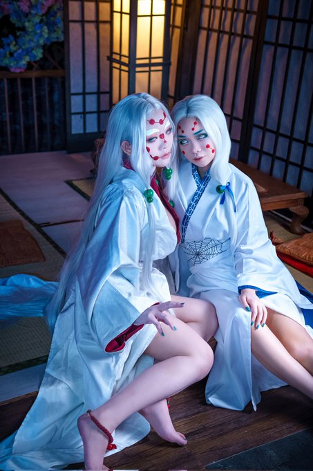 nancy2ke's tweet photo. 累之妹 - Alynn Lau
Photographer - shinryu 
Studio - cupcat images
Lens - 
@askUNIQSO

#累母 
#KimetsuNoYaiba
#鬼滅の刃
#累の母
#那田蜘蛛山
#NatagumoMountain  #鬼灭之刃
#累之母 
#累之妹
#uniqso
#spidermom 
#spidersister 
#demonslayer https://t.co/Cdy6U222in