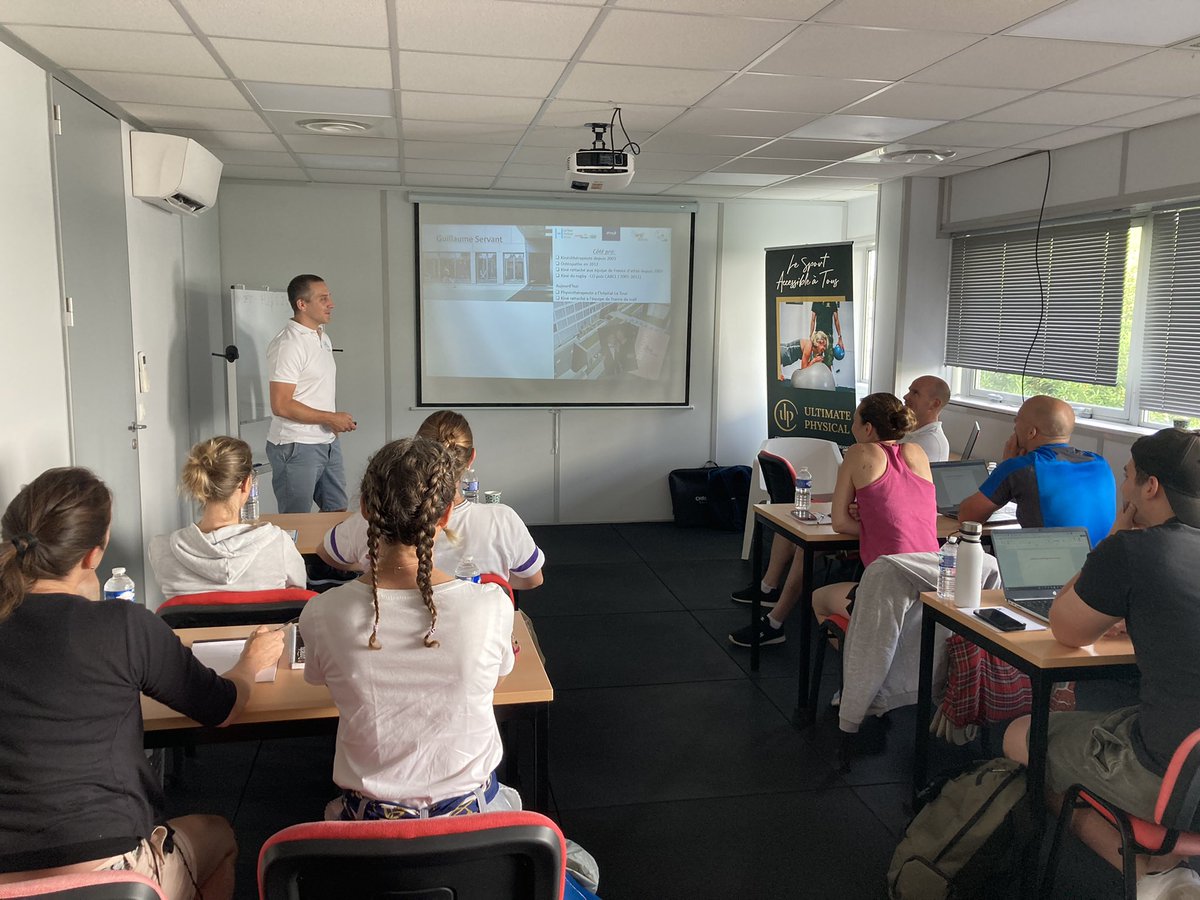 C’est parti pour deux jours de formation sur la course à pied avec @FFrunsanteperf et @Servantphysio74 🏃🏽‍♀️🤩