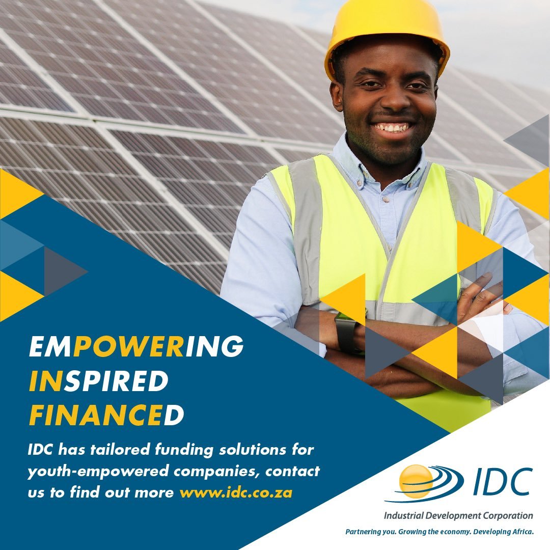 Happy #YouthDay!
 
Here’s to the #entrepreneurs &amp; life changers that are forging new paths into the future.

The IDC remains committed to growing youth entrepreneurs as part of its mandate to create an inclusive and transformed society.
#IDCFunding