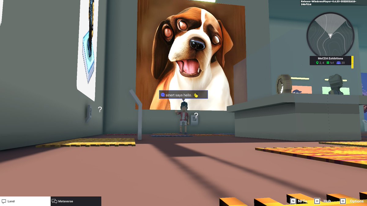 Sinem52020206's tweet photo. @TheSandboxGame @MOCDA_ I just participated in the #TheSandbox weekly contest for a chance to win 200 mSAND! Here is my favorite piece from the exhibition, check out my screenshot below!
👇 https://t.co/7nmCOUDs9O