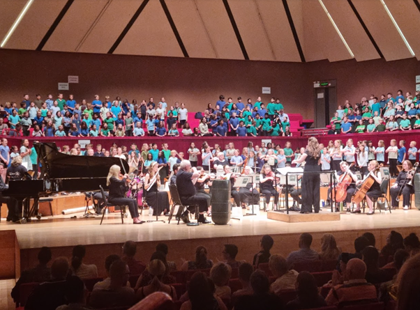 Yesterday, Walnut Class participated in the Junior Music Festival at The Hexagon, Reading. The theme was 'change' and the children performed songs (using junk percussion) relating to the ever-changing climate, pollution and how to make a difference and work together.