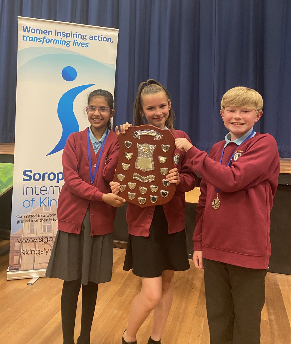 Congratulations to our three representatives who took part in the Soroptimist International of King's Lynn Public Speaking Competition yesterday and achieved first place. 👏👏👏 @WNAT_Home @beckywalker306 @YourLocalPaper @TheLynnNews @edpkingslynn