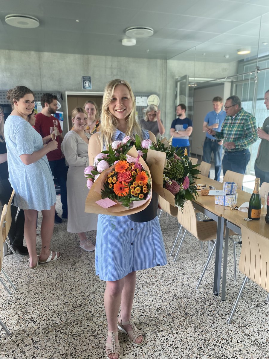 Lars Grøntved (@grontved_group) on Twitter photo 🗓 Month of celebrations 🎊🥂 1) Yesterday <a href="/MuskelMadsen/">Johanne</a> successfully defended her Master project - proud to send you out for new scientific adventures in <a href="/FiskerSchmidt/">Søren Fisker Schmidt</a> group 🤩
<a href="/NATsdu/">SDU Science</a> <a href="/GenomicsUnit/">Functional Genomics & Metabolism Research Unit</a> <a href="/ATLAS_SDU/">ATLAS</a> <a href="/bmbSDU/">Department of Biochemistry and Molecular Biology</a> 🗓 Month of celebrations 🎊🥂 1) Yesterday <a href="/MuskelMadsen/">Johanne</a> successfully defended her Master project - proud to send you out for new scientific adventures in <a href="/FiskerSchmidt/">Søren Fisker Schmidt</a> group 🤩
<a href="/NATsdu/">SDU Science</a> <a href="/GenomicsUnit/">Functional Genomics & Metabolism Research Unit</a> <a href="/ATLAS_SDU/">ATLAS</a> <a href="/bmbSDU/">Department of Biochemistry and Molecular Biology</a>