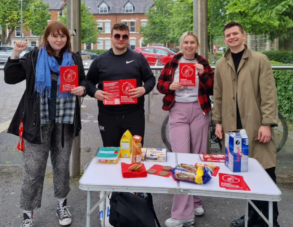 QUB Justice for Workers tweet media