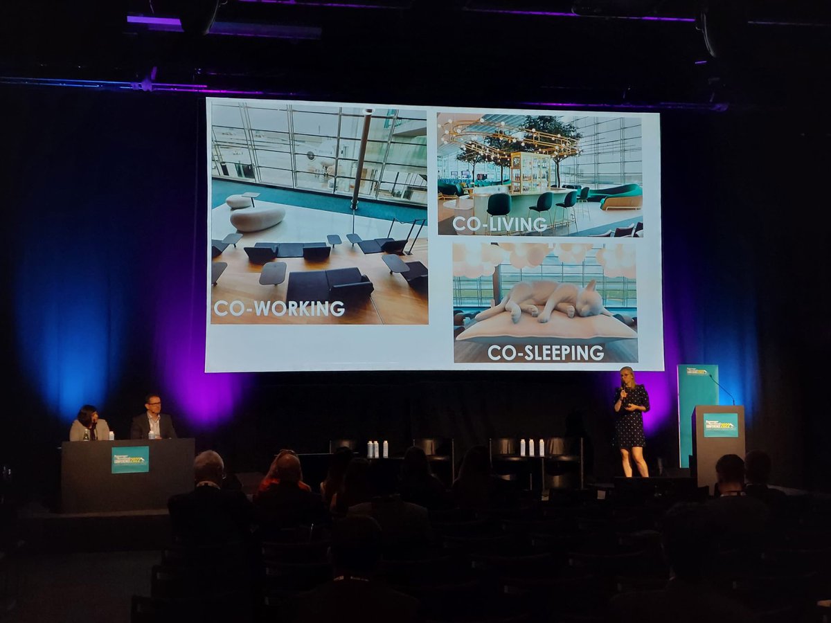 « Building hostels where we don’t sleep » Groupe ADP hospitality strategy #PTEParis #Airport #hospitality <a href="/GroupeAdp/">Groupe ADP</a>