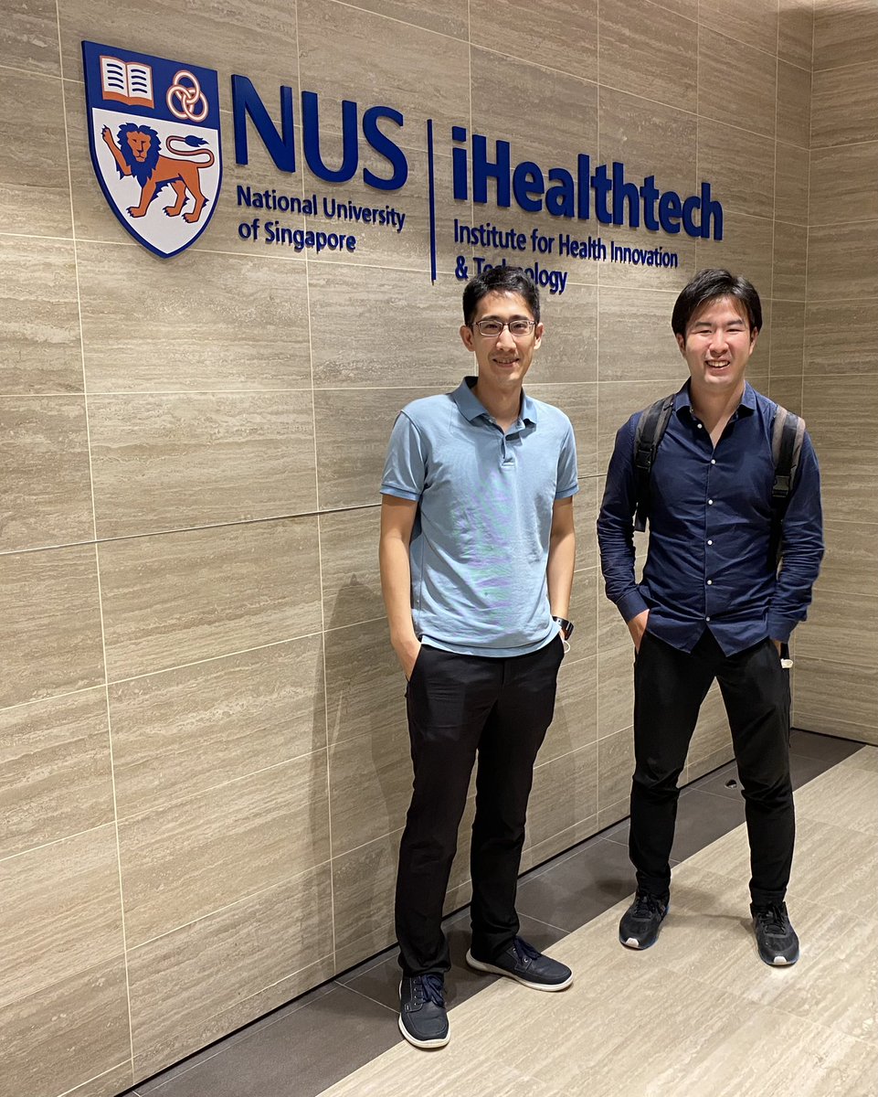 Hajime Fujita (Haji) (@hftech96) on Twitter photo So excited to see Prof. Michinao Hashimoto <a href="/SoftFluidics/">SoftFluidics Group @ SUTD</a> (SUTD) and Prof. John Ho (NUS)! So excited to see Prof. Michinao Hashimoto <a href="/SoftFluidics/">SoftFluidics Group @ SUTD</a> (SUTD) and Prof. John Ho (NUS)!