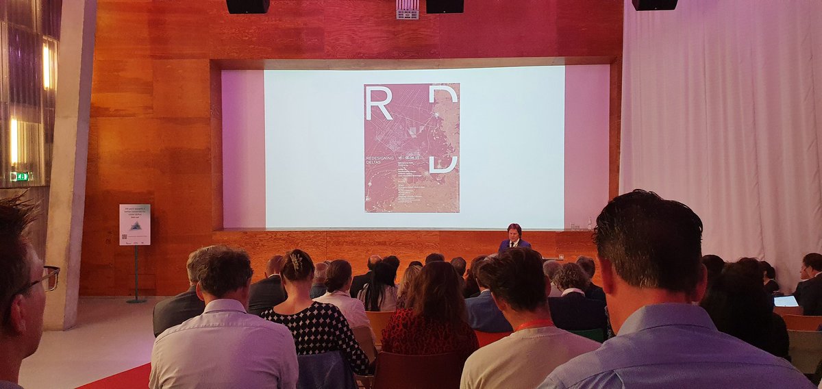 Currently the International Deltaconference: Design for transformatie change takes place <a href="/kunsthal/">Kunsthal Rotterdam</a>. With keynotes from <a href="/markharbers/">Mark Harbers</a> <a href="/PCGGlas/">Peter Glas</a> <a href="/arnoudmolenaar/">Arnoud Molenaar</a>  &amp; the Ambassador of Bangladesh.