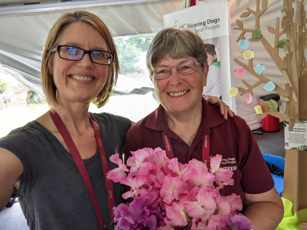Wonderful to welcome guests back to tours of The Grange &amp; who better to show people around &amp; tell our story than fab fundraiser &amp; speaker <a href="/IreneRich14/">Irene Rich</a>! 

We marked the occasion with flowers &amp; bubbly💐
 
#ThankYouThursday to Irene &amp; everyone involved in our tour dates this summer.