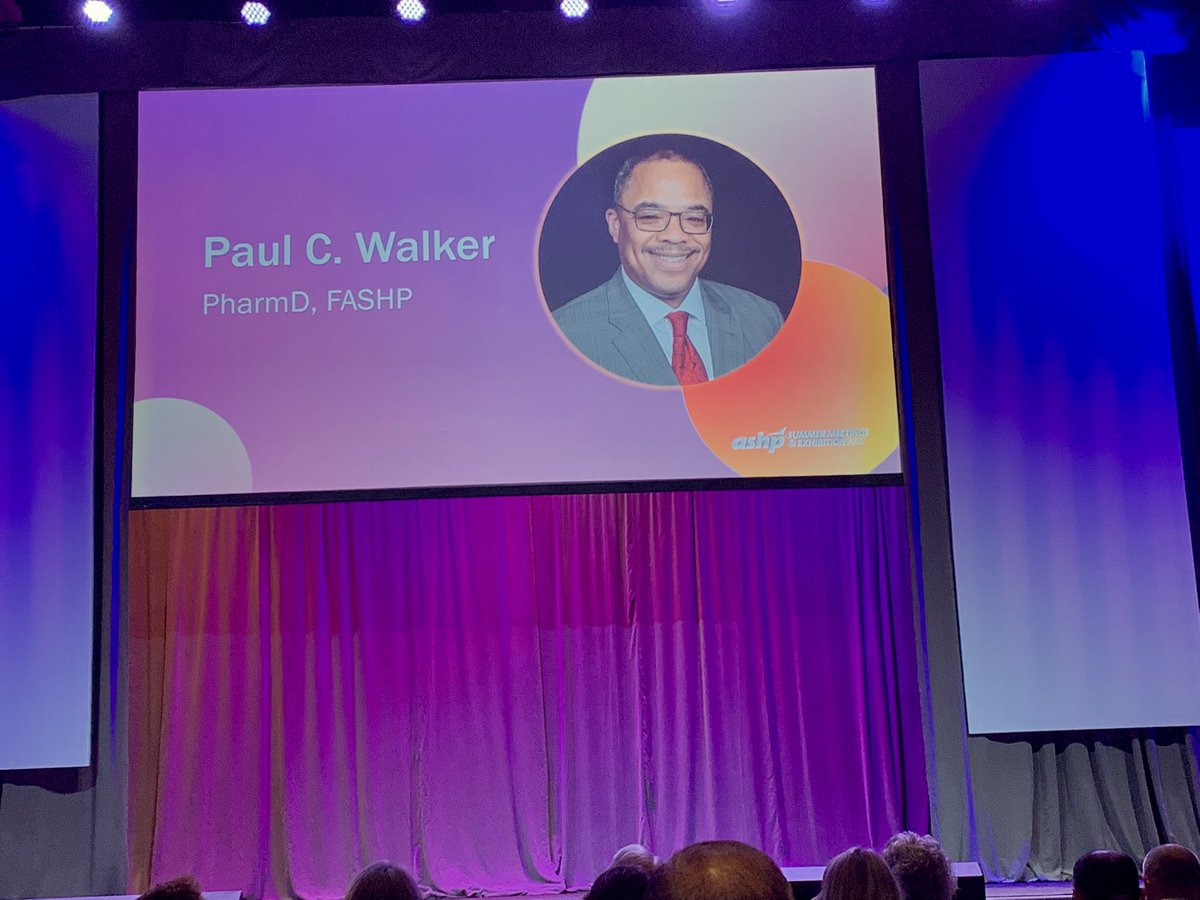 basa3619's tweet photo. Congratulations to the new American Society of Health-System Pharmacists Paul Walker whose theme “We are Better Together” stresses the power of collaboration by everyone. #ashpsm22 https://t.co/SILOmoGe8A