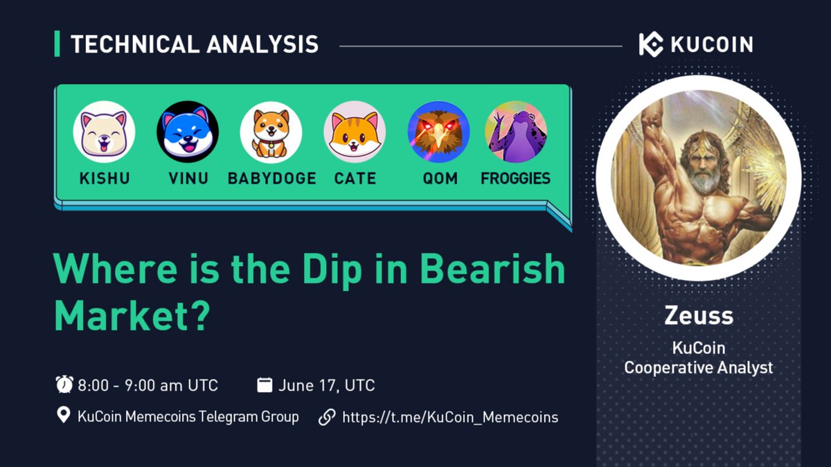 Zeuss_KOD's tweet photo. What do you think of the outlook of #memecoin projects?

☑️ RT &amp; follow @Zeuss77249373 @kucoincom

💬Join KuCoin Memecoins https://t.co/Ey09R02Vdk &amp; share your views about the outlook of #memecoins

Fill out🔻

https://t.co/uSvBUXJCw7

🎁 $30 each for 5 winners! https://t.co/nI7i5fjfLC