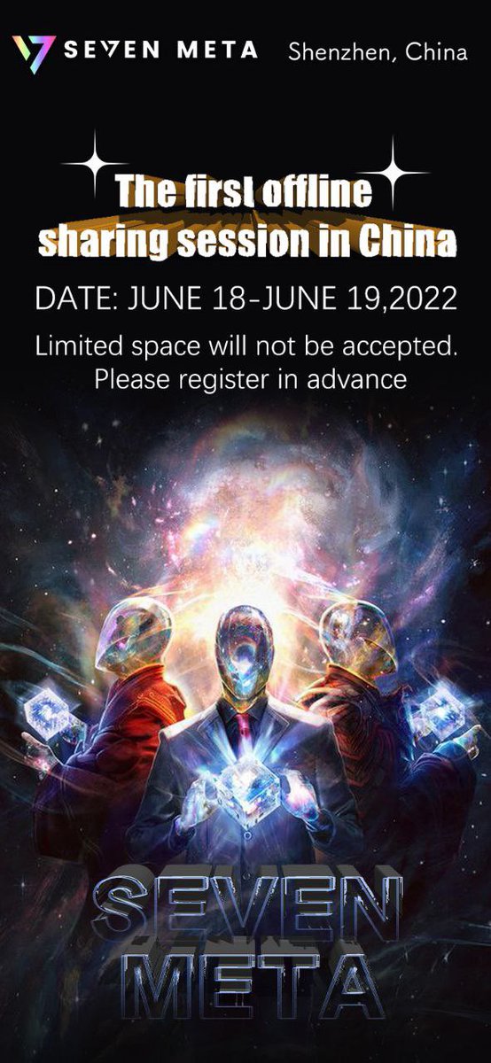 Dfc__Community's tweet image. 7 Meta first China conference on 18th &amp;amp; 19th .
DFC foundation wishes 7 Meta China teams a great success for the conference.