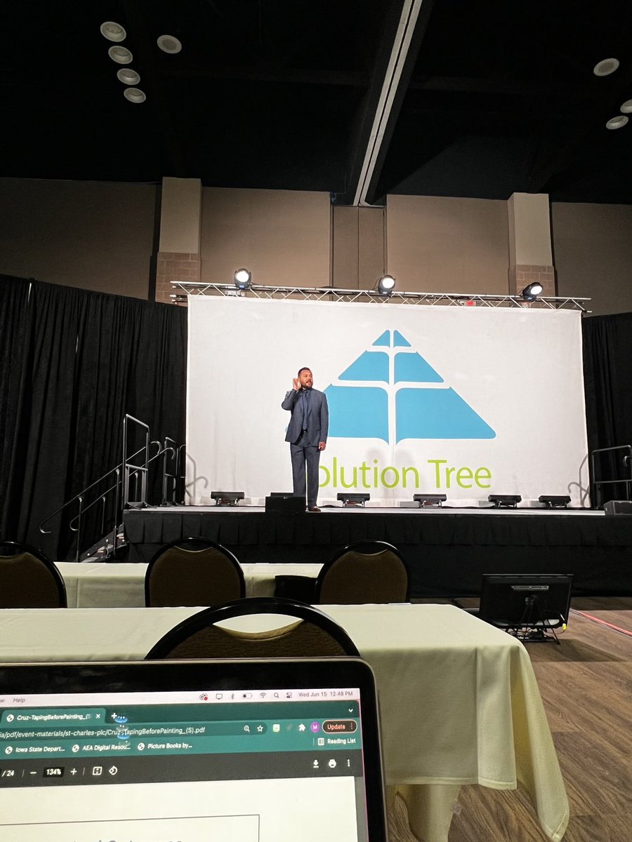 out of 300+ educators in a single breakout session, <a href="/lcruzconsulting/">Luis F. Cruz</a> asked me to share my response with the group! 🤩 day two of learning with <a href="/SolutionTree/">Solution Tree</a> is complete!!