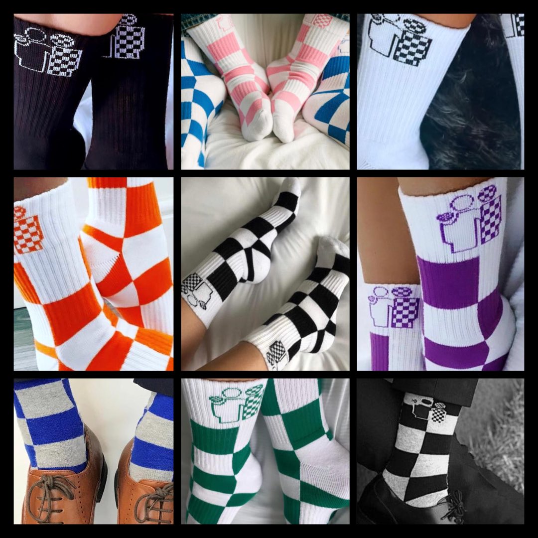CheckmateSocks's tweet photo. From 1 style to 10😍

Here’s to the next 10 🙌

#SmallBusiness #keepbuilding #MentalHealthAwareness https://t.co/yExhNazY6x