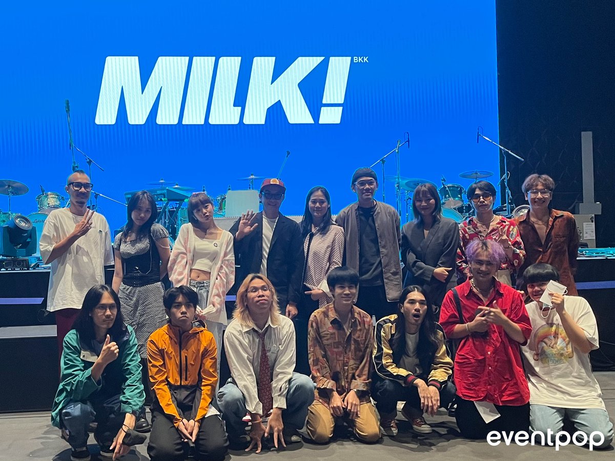 eventpopdotme's tweet photo. MILK! (SOUND) SHAKE PARTY ในครั้งนี้ มีศิลปินอิสระ มาสร้างความสนุกใน Party อย่างล้นหลาม ไม่ว่าจะเป็น #PURPEECH, #AIMZILLOW, #HINANO, #GENCRY, #MINEKUK พร้อมทั้ง Opening Act อย่าง #NEWERY, #GABEWATKINS

#MilkSoundShakeParty
#MeijiMilkShakeChallenge 
#MeijixMilkbkk https://t.co/sgsJlo83Tu