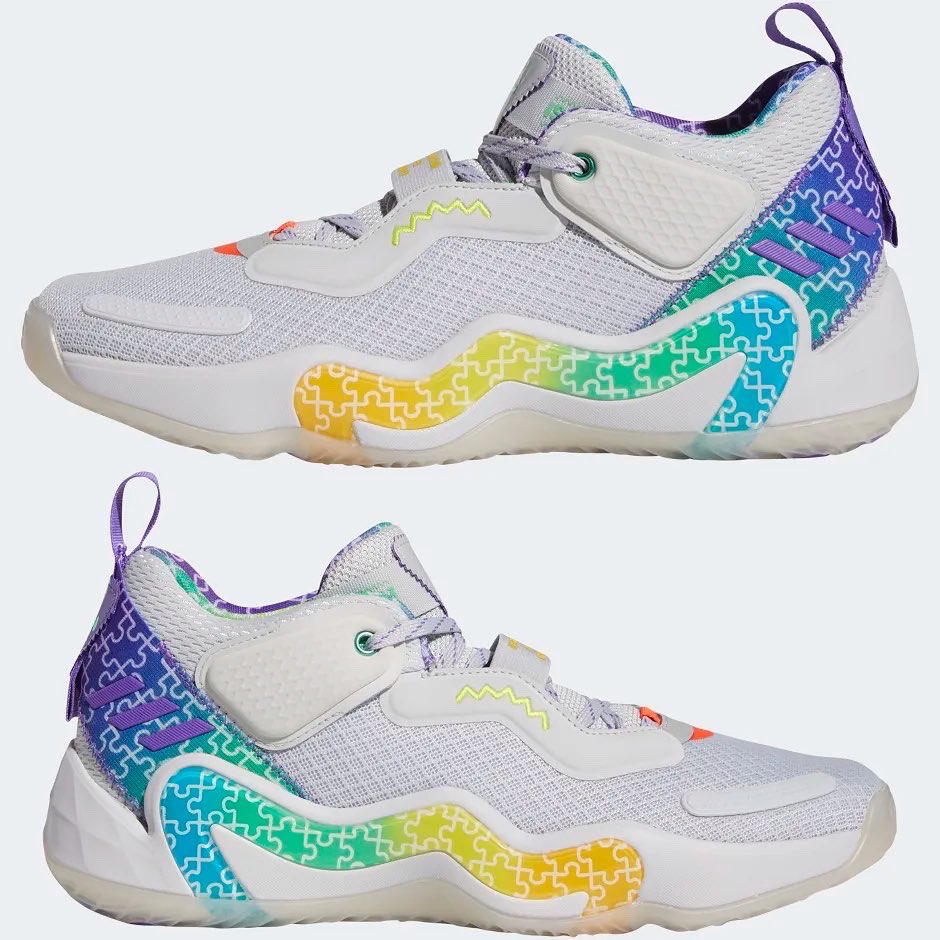 JazzNationNews's tweet photo. 🚨 NOW AVAILABLE 🚨
Adidas D.O.N. Issue 3
‘Autism Awareness’
available in adult & children sizes
LINK 👉 https://t.co/o6tiJZ9JNZ
.
.
@spidadmitchell @adidasHoops
#JazzNation #Adidas #DonIssue3
#DonovanMitchell #NBA
#Autism #AutismAwareness https://t.co/FUdKuolOn5