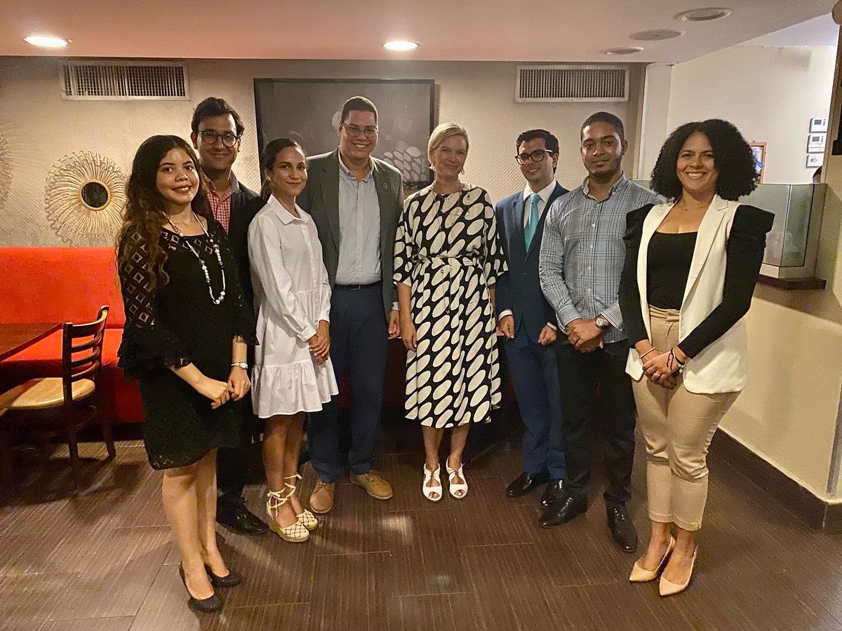 Interesante Meet The Leader con <a href="/InkaMattila/">Inka Mattila PNUD</a>, Representante Residente del Programa de Naciones Unidas para el desarrollo <a href="/PNUDRD/">PNUD Rep. Dominicana</a> 

Gracias por permitirnos este espacio de conversación e intercambio de ideas para aportar al desarrollo de nuestro Santo Domingo.