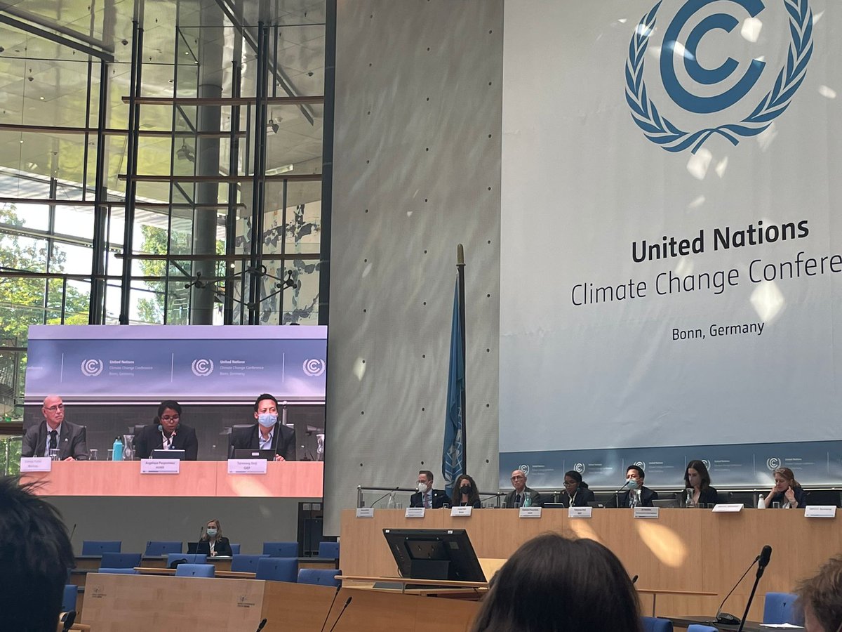 It was an honour to chair panel 2 'Enabling ocean-climate solutions and optimizing institutional connections' of the first annual #OceanClimateDialogue at #SB56 #UNFCCC