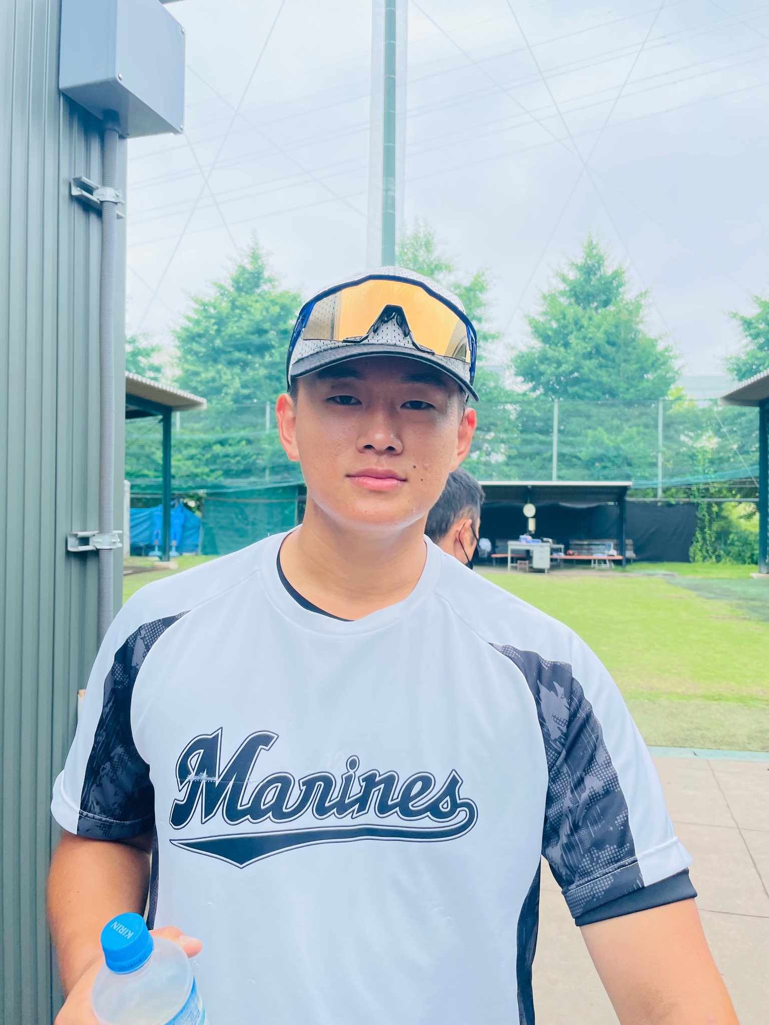 千葉ロッテマリーンズ 山本大斗選手　育成124 ユニフォーム　鴎ワッペン 千葉ロッテマリーンズ 山本大斗選手 育成124 ユニフォーム 鴎