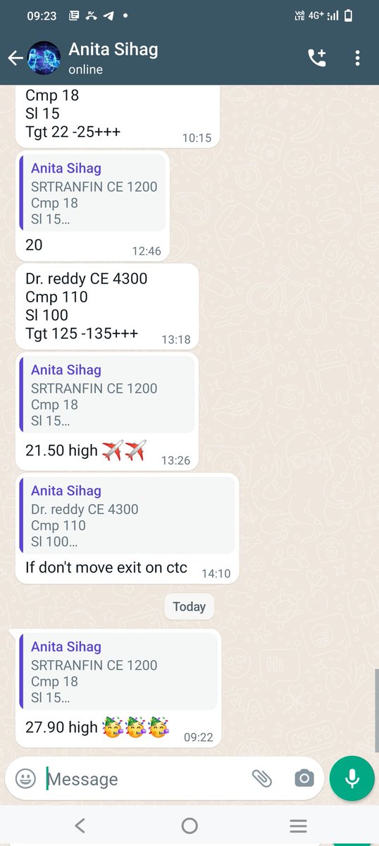 Equities_Fraise's tweet photo. रुझान आने शुरू, follow @Anitaa_Sihag 
She is wonderful analyst, looks for #Auto, #finserv,  #FmacG #Pharma https://t.co/yYeBoWzVpN
