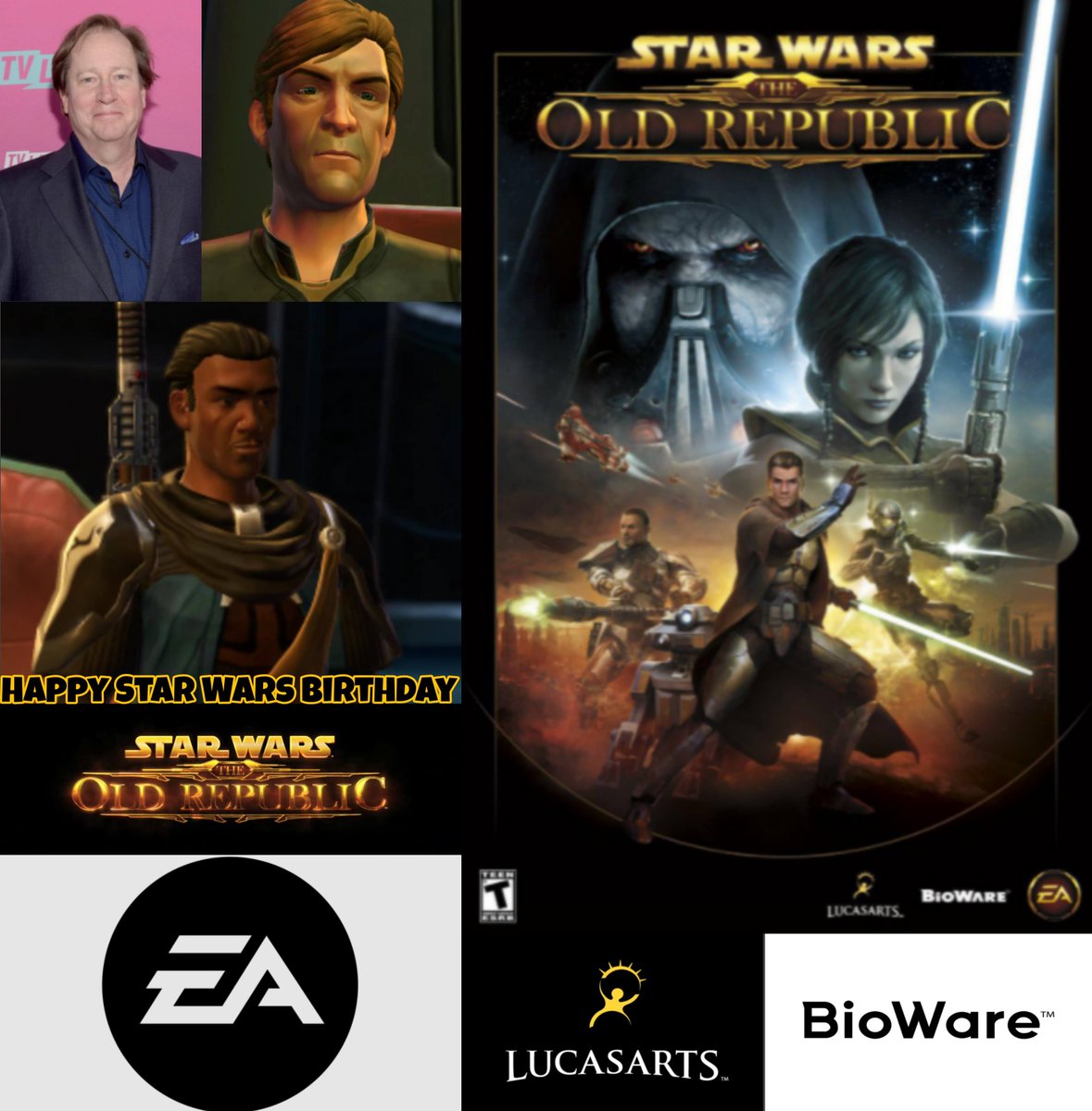 MrSamuelAllen's tweet photo. Happy 62nd Birthday to #JamesMConnor, he voiced Darmas Pollaran, Izak, Militia Guard & The Prince in video game #StarWarsTheOldRepublic. May he have a good one. https://t.co/BsghJhbW3o