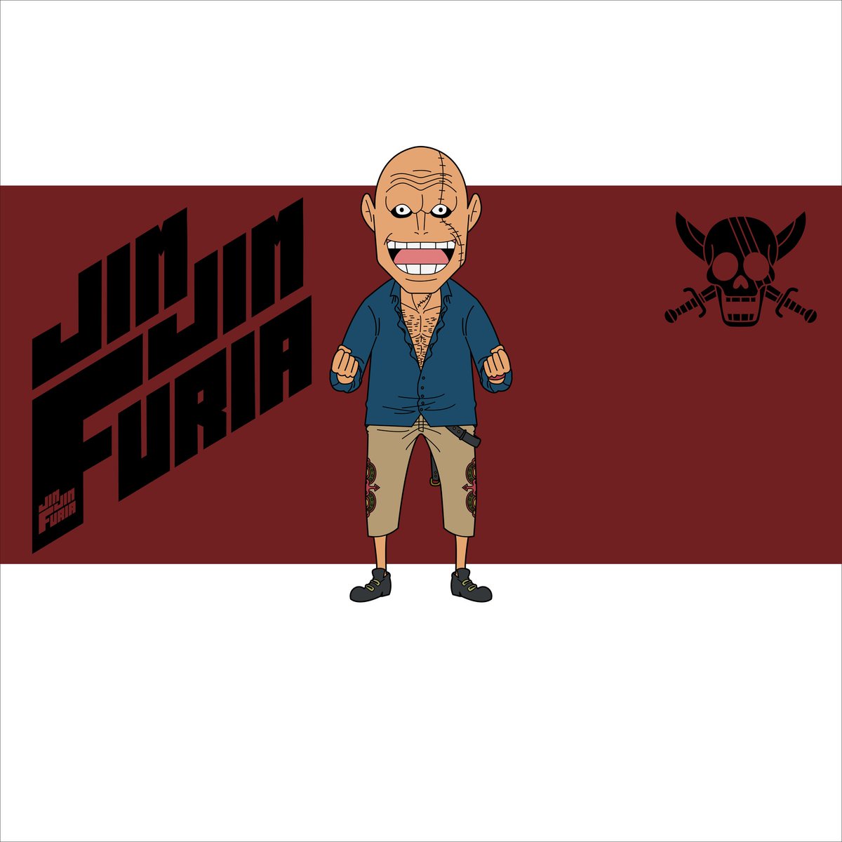 jimjimfuria's tweet photo. Bonk Punch #Redhairpirates #onepiece #Onepiecechibiproject #onepiecered #op_filmred #akagami #yonko https://t.co/YSLCC9ZEeA