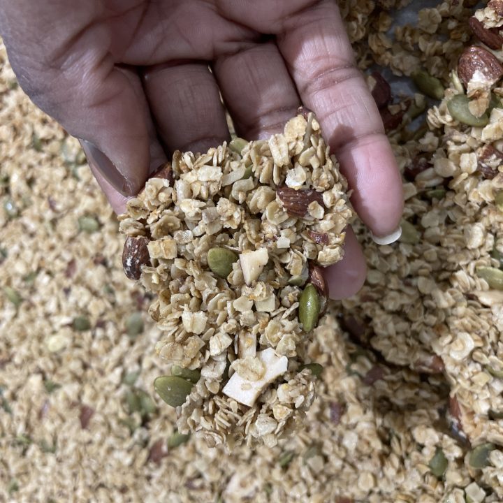 Firstbornlisa's tweet photo. I’ve been a lover of granola for years and every couple of weeks I guarantee you I’ll be at the store buying a brand that I truly enjoyed. Then Covid came knocking at my door and it forced me to pivot.

https://t.co/hSPQaKwKDu https://t.co/Nl28IWFyee