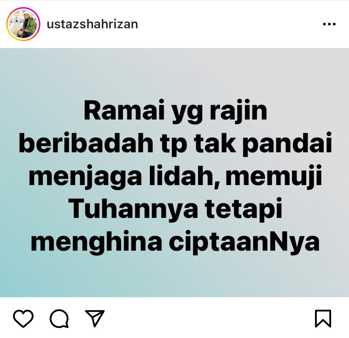 tattyhassan's tweet photo. Betul tu ustaz. https://t.co/3GDtCUSQSc