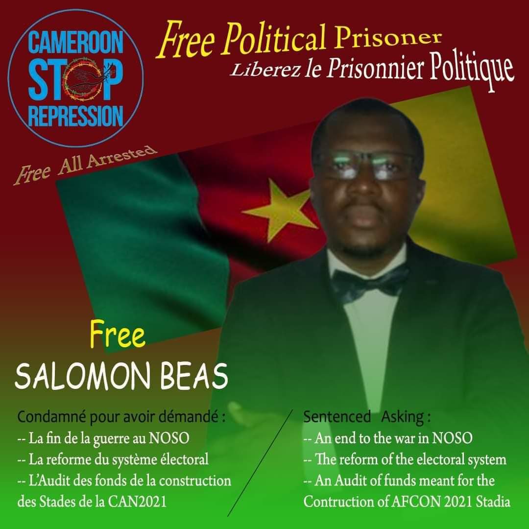 #LiberezLesPrisonniersPolitiques 
#FreeAllPoliticalPrisoners
#EndAnglophoneCrisis
<a href="/KamtoOfficiel/">Maurice Kamto</a>
