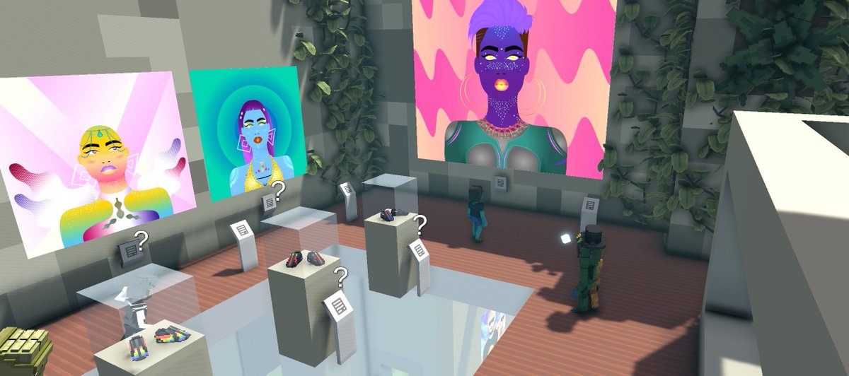 sandiskar3's tweet photo. @TheSandboxGame @MOCDA_ hey sandfam I just participated in the #TheSandbox weekly contest for a chance to win 200 mSAND! Here is my favorite piece from the exhibition, check out my screenshot below! go go go 
👇 https://t.co/5CWyG1c3ci