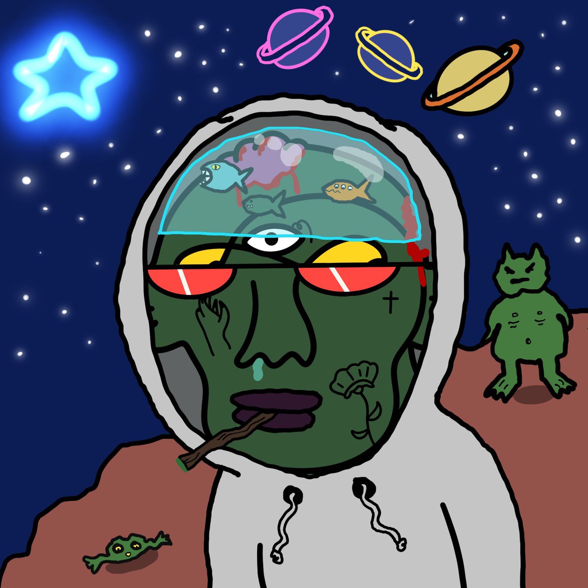 Citykatz_'s tweet photo. Just left earth… I’ll be back when the Bear market is over… For now, I’ll be chilling on Mars with my forgotten Frens…. ✌🏼 #barelygettingby #NFTs #NFTProjects #byac #ApeReunion https://t.co/DQzm9lFCOZ